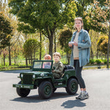 24V Army Truck 3 Seater DELUXE Kids Ride On Car