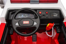 Load image into Gallery viewer, 24V Fire Truck 2-Seater Ride On Kids Car with Remote Control