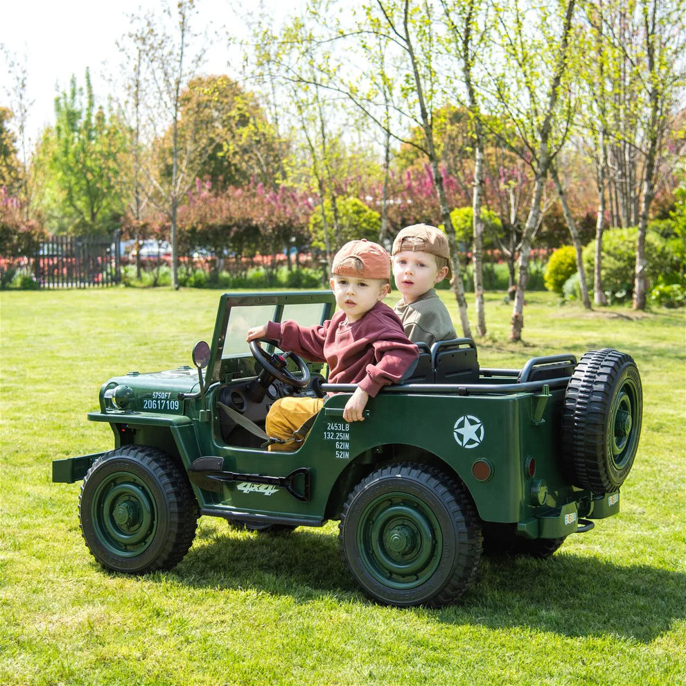 3 Seater DELUXE Kids Ride On Car with Remote Control