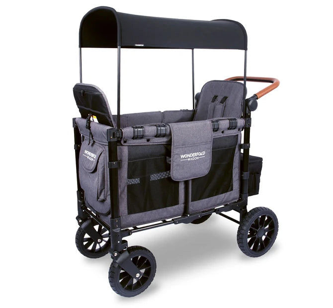 Wonderfold W2 Luxe Double Stroller Wagon