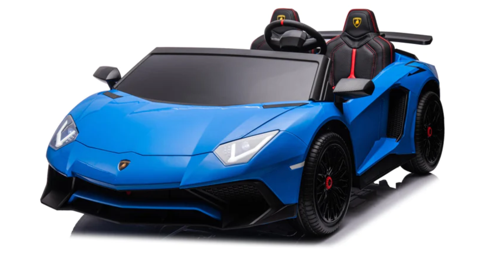 2025 24V XXL Lamborghini Aventador 2 Seater Ride on Car - Torontotoys blue