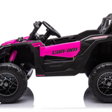 2026 24V Can Am Maverick 4X4 1 Seater UTV Kids Electric Ride On with Remote Control