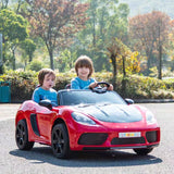 2025 48V XXL Porsche Panamara Style Rocket 2 Seater Big Ride on Car for Kids red