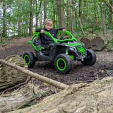 2025 2X24V CAN AM MAVERICK 4X4 2 Seater DELUXE Kids Ride On Car with Remote Control