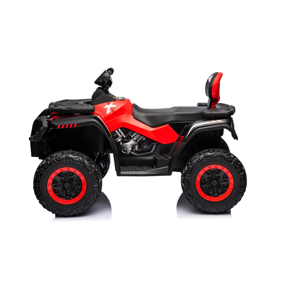 Buy 24V Raptor 2‑Seater 4×4 Kids ATV – Rugged & Reliable red