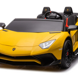 2025 24V XXL Lamborghini Aventador 2 Seater Ride on Car - Torontotoys yellow