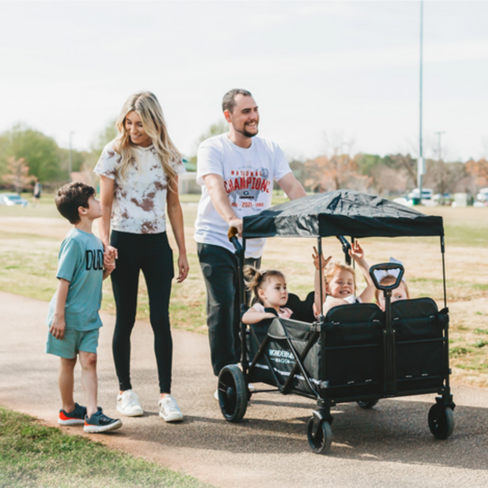 Wonderfold Stroller Wagon (Push&Pull) -X4 Quad