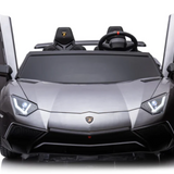 2025 24V XXL Lamborghini Aventador 2 Seater Ride on Car - silver