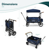 Wonderfold Stroller Wagon (Push&Pull) -X4 Quad