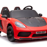 2025 48V XXL Porsche Panamara Style Rocket 2 Seater Big Ride on Car for Kids red