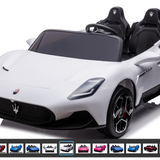 2025 24V Maserati MC20 4X4 2 Seater DELUXE Kids Ride On Car white