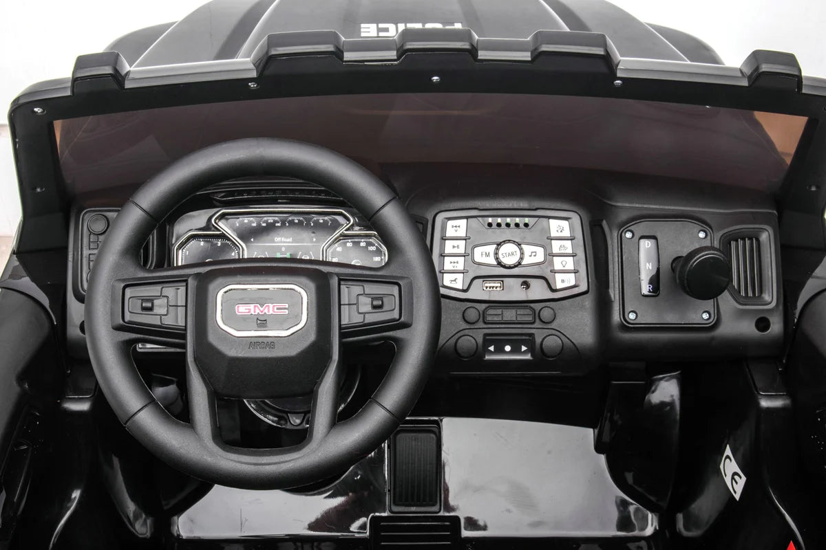 2025 UPGRADED GMC Sierra 24V 2 Seater Kids Ride On Car With Remote Control