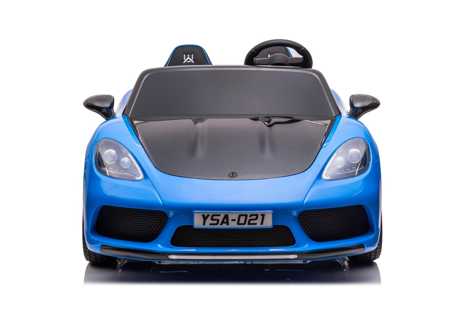 2025 48V XXL Porsche Panamara Style Rocket 2 Seater Big Ride on Car for Kids blue