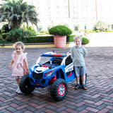2025 24V Dune Buggy UTV 4X4 2 Seater DELUXE Kids Ride On Car best for kids