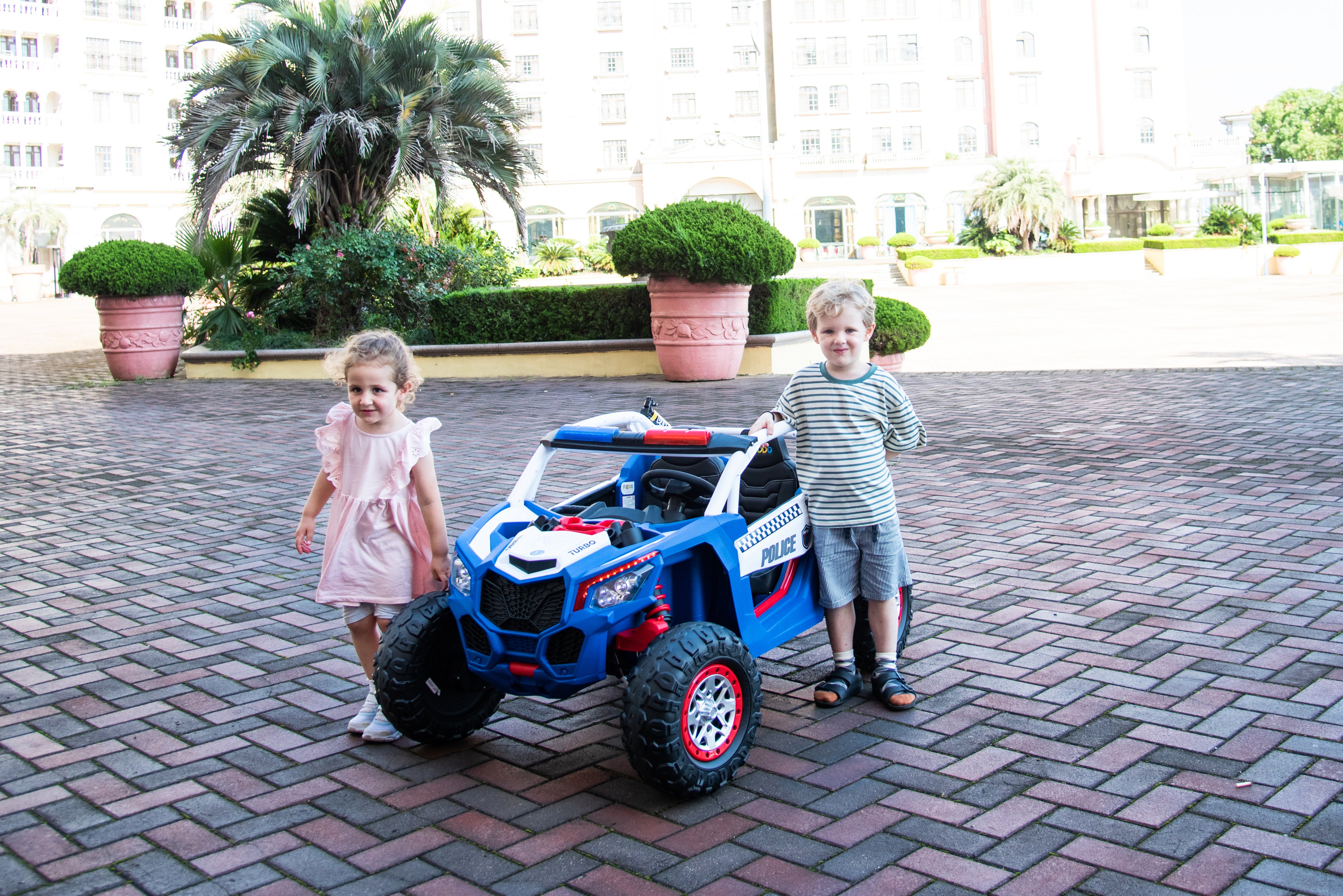 2025 24V Dune Buggy UTV 4X4 2 Seater DELUXE Kids Ride On Car best for kids