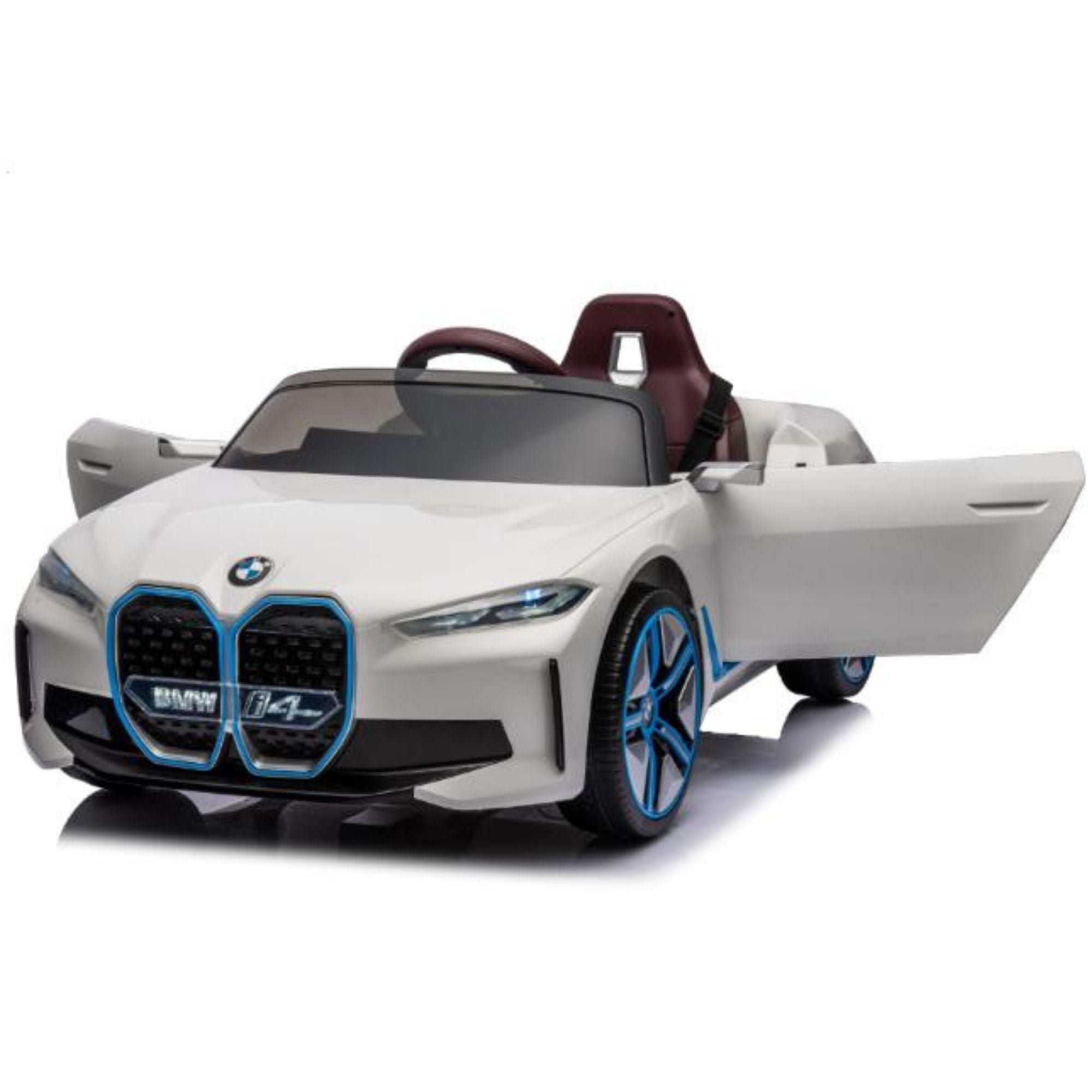 2026 12V BMW I4 Kids Ride On Car with Remote Control