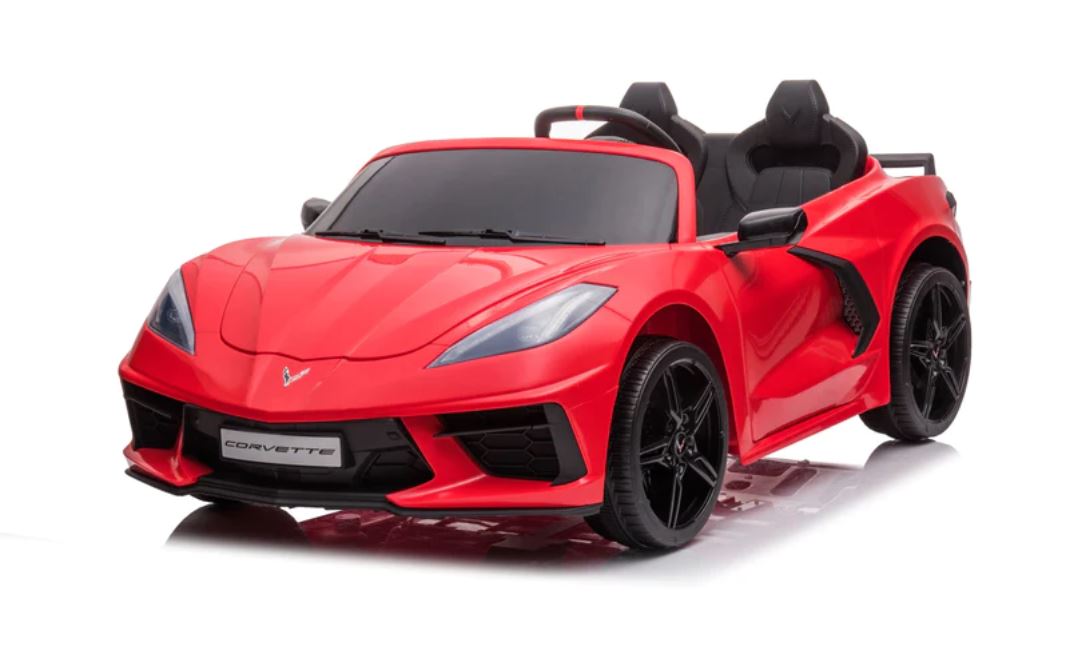 2025 24V Chevrolet Corvette C8 2Seater DELUXE EDITION Kids Ride on Car 4