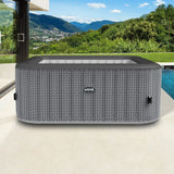 Pacific Inflatable 6 Person Hot Tub with Heater