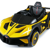 2026 Bugatti Style 12V Kids Ride On Car with Remote Control AND LIGHT UP WHEELS!