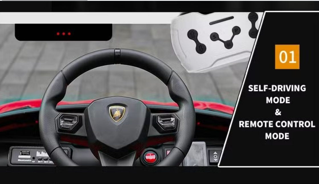 lamborghini kids ride on car