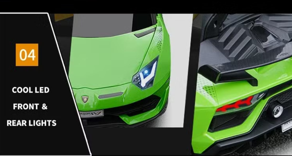 lamborghini kids ride on car