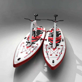 Red Shark ENJOY Water Bike with Optional Electric Power Fin Attachment