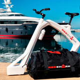 Red Shark ENJOY Water Bike with Optional Electric Power Fin Attachment