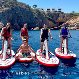 Red Shark ENJOY Water Bike with Optional Electric Power Fin Attachment
