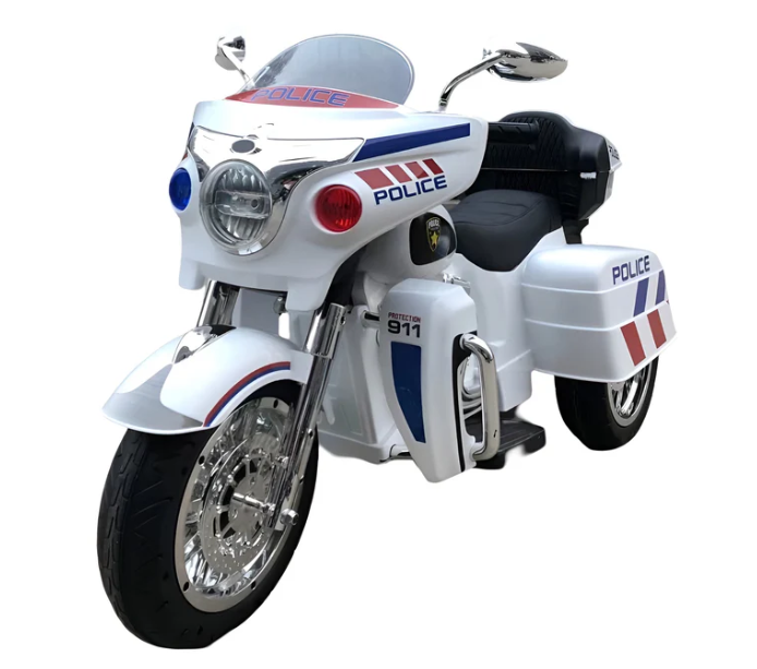 12V Kids Ride on Three-Wheeled Motorcycle For Age 3 -8