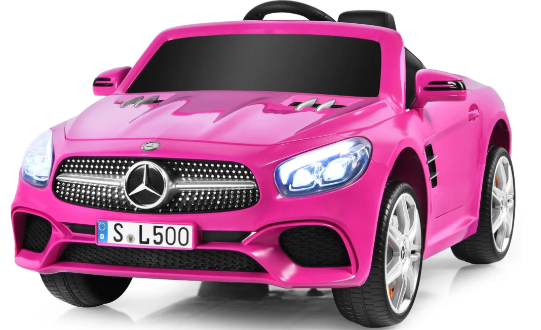 2025 Mercedes Benz 12V SL500 Kids Ride On Car with Remote Control