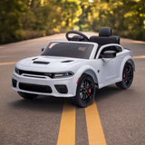 2026 Dodge Charger SRT Hellcat 12V Kids Ride On Car with Remote Control