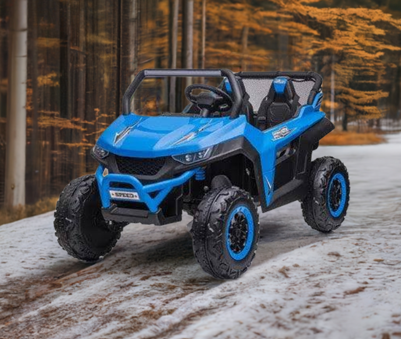 Buy 24V UTV 2 Seater Kids Ride On Car with Remote Control blue