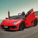 2025 Lamborghini Aventador SVJ 24V XL 2 Seater Kids Ride On Car red