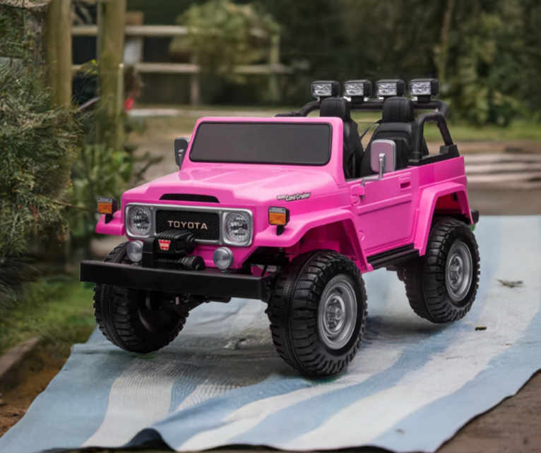 2025 24V Toyota FJ-40 2 Seater Kids Ride On Car
