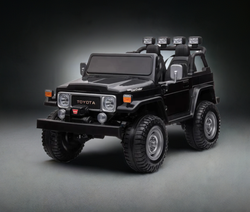 best 2025 24V Toyota FJ-40 2 Seater Kids Ride On Car with Remote Control