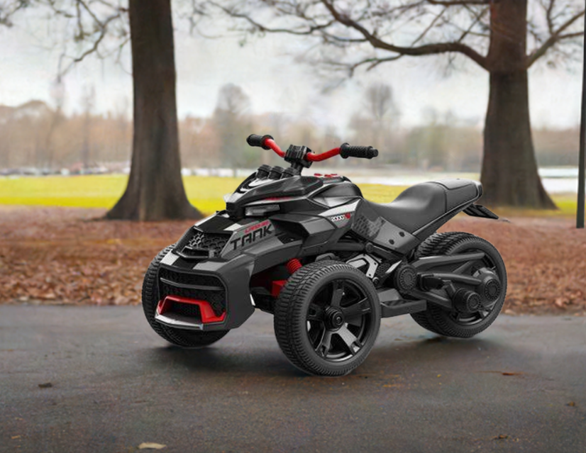 2026 24V 3 Wheel SPIDER 2 Seater Ride On Motorcycle Age 3 to 7