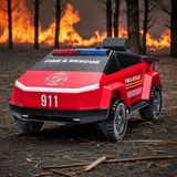 2025 12V Tesla Cybertruck Style 4X4 Kids Ride On Car with Remote Control