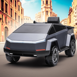 2026 Tesla Cybertruck Style 12V Kids Ride On Car with Remote Control