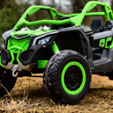 2025 2X24V CAN AM MAVERICK 4X4 2 Seater DELUXE Kids Ride On Car with Remote Control