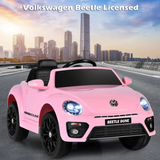 Volkswagen Beetle 12V Kids Ride On Car with Remote Control