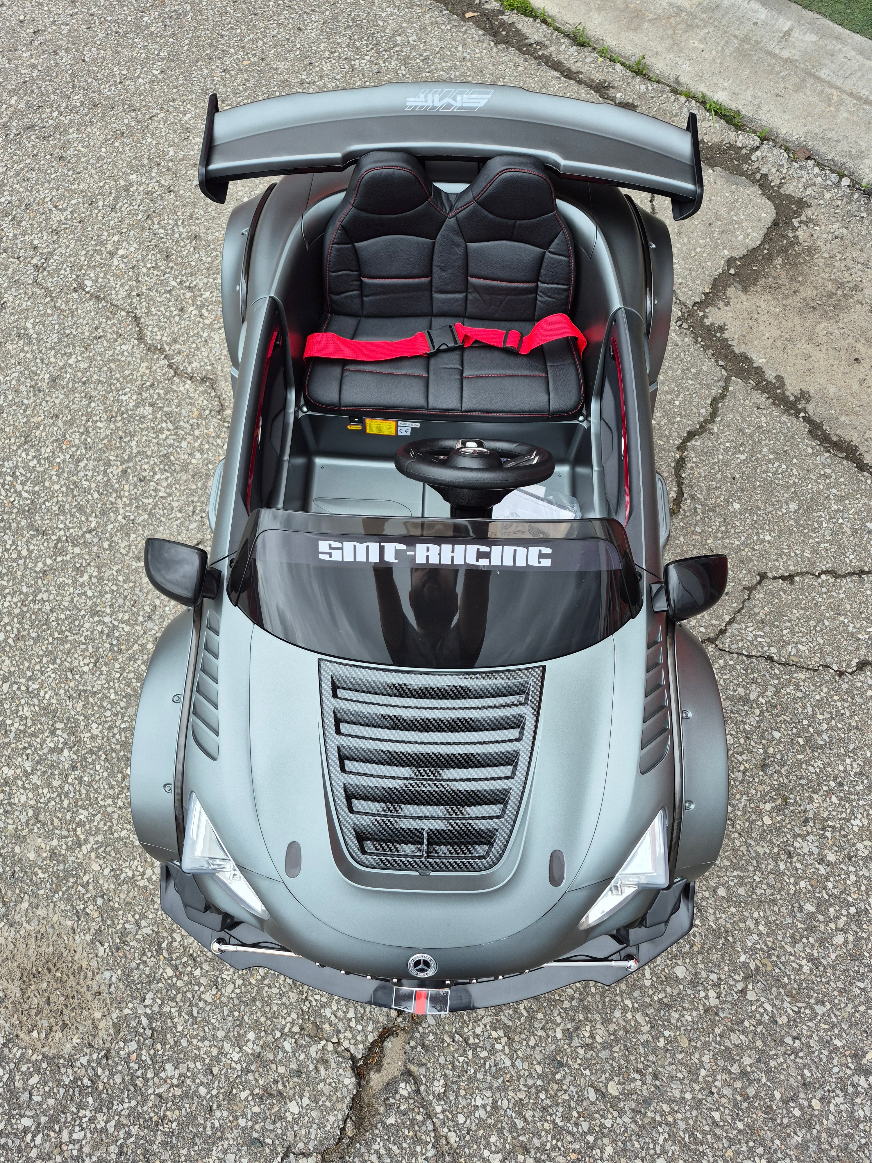 PREORDER 24V Mercedes Benz NEW 2 Seater Race Car with Remote Control