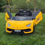 2026 Lamborghini Aventador SVJ 24V XL 2 Seater Kids Ride On Car with Remote Control