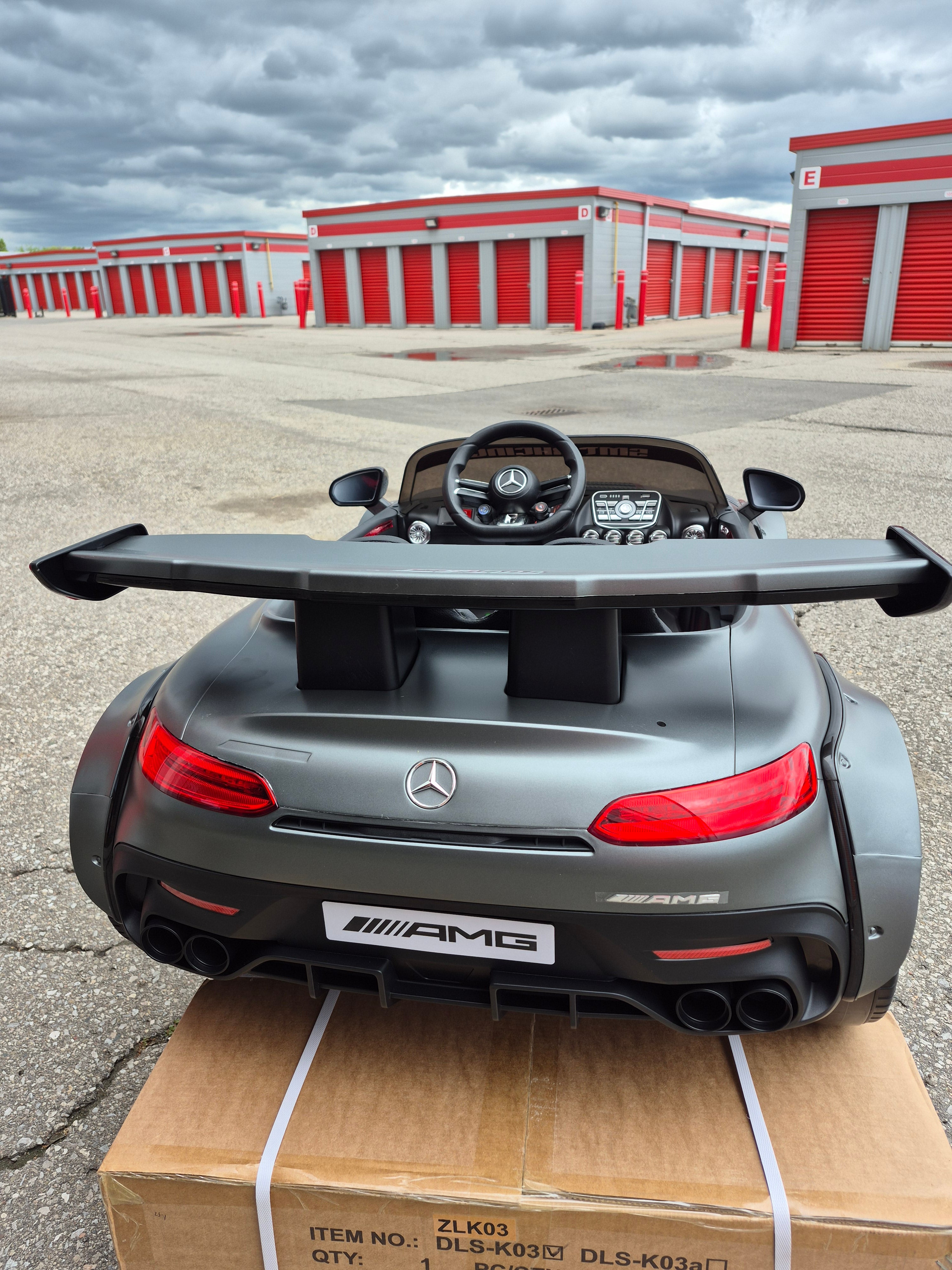 PREORDER 24V Mercedes Benz NEW 2 Seater Race Car with Remote Control