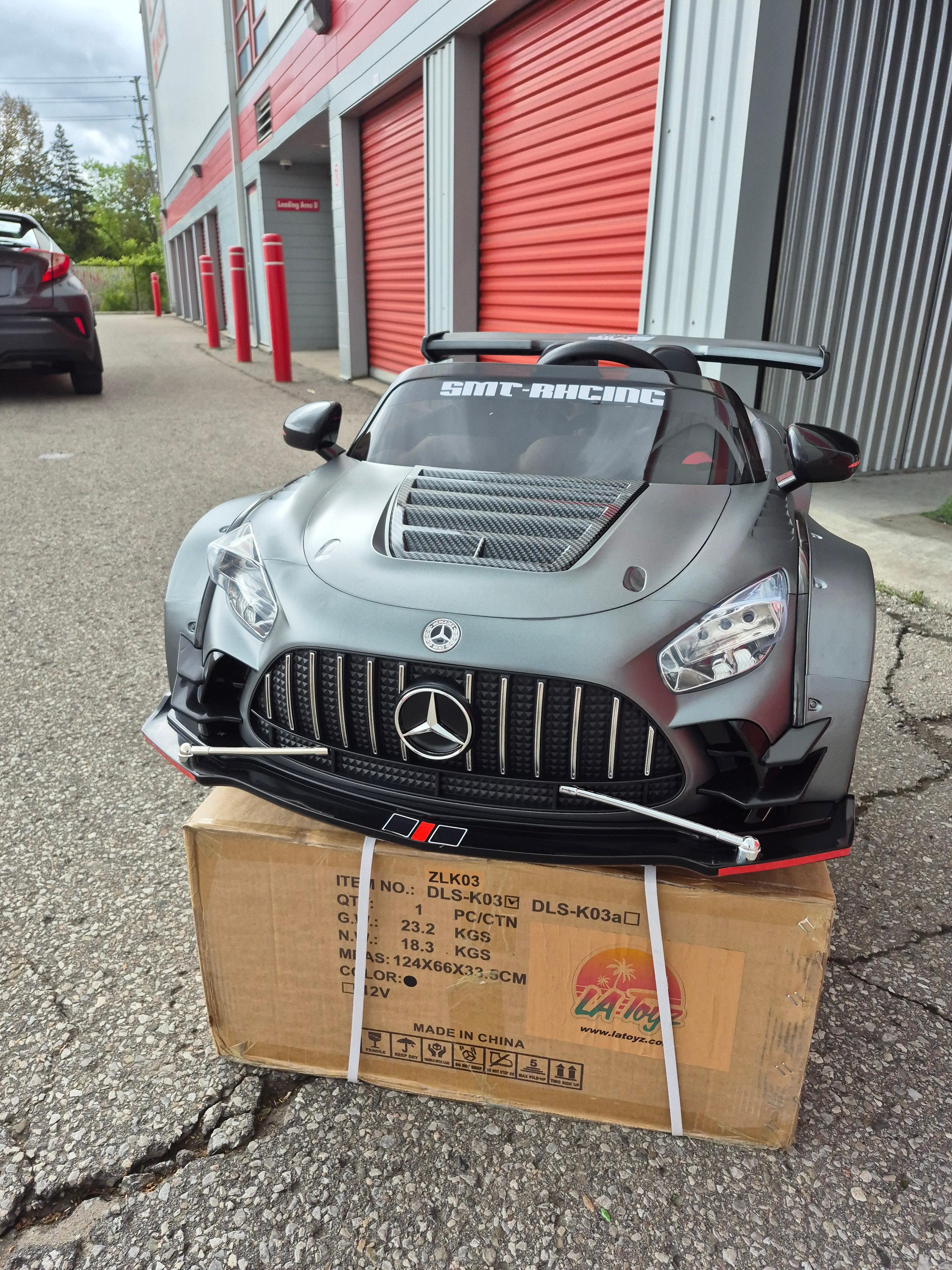 PREORDER 24V Mercedes Benz NEW 2 Seater Race Car with Remote Control