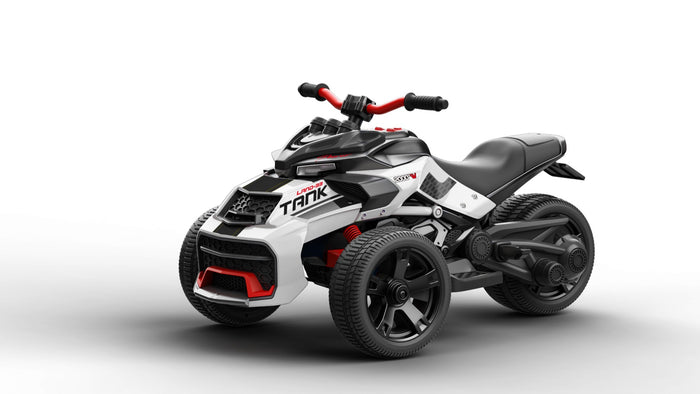 2026 24V 3 Wheel SPIDER 2 Seater Ride On Motorcycle Age 3 to 7