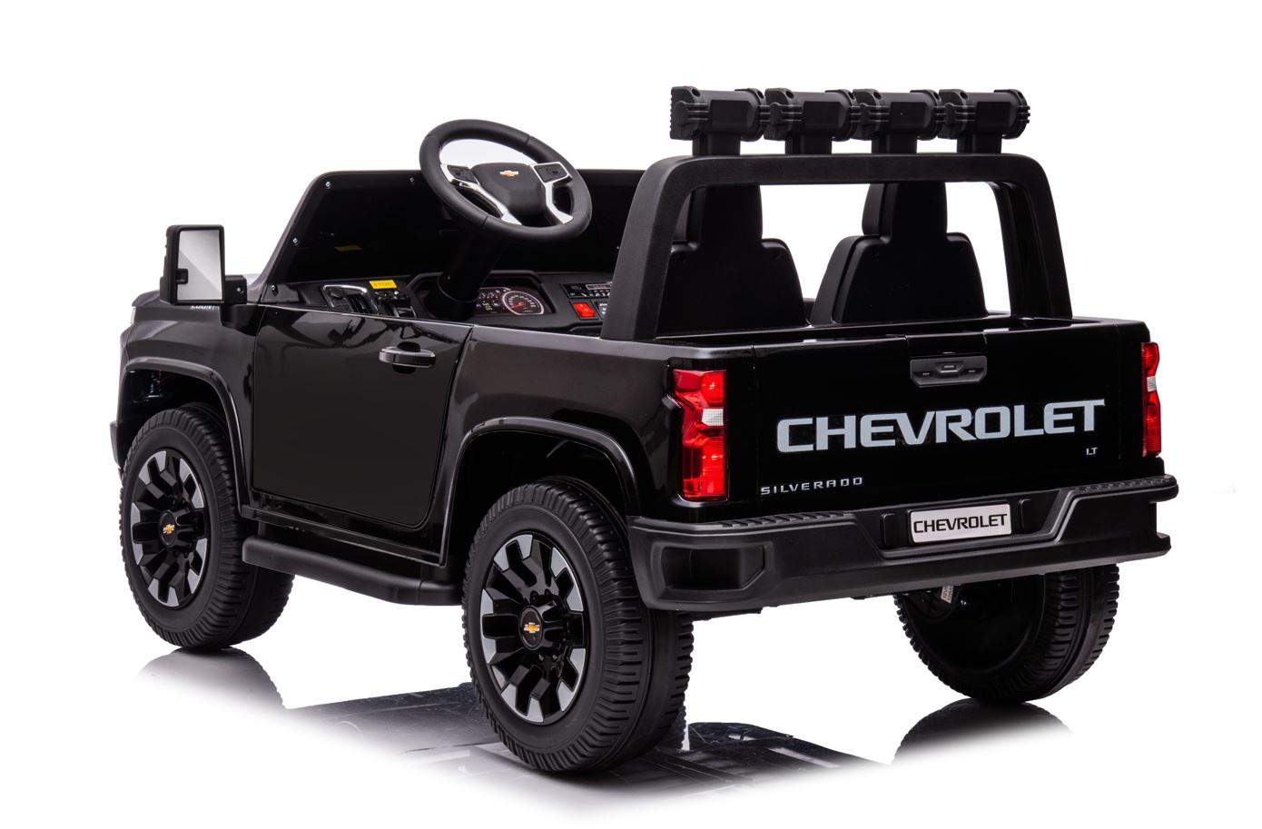 2026 Chevy Silverado 24V 4X4 2 Seater DELUXE Kids Ride On Car with Remote Control