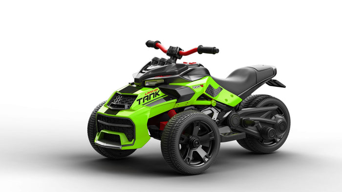 2026 24V 3 Wheel SPIDER 2 Seater Ride On Motorcycle Age 3 to 7