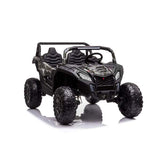 2025 24V DUNE BUGGY DELUXE 2 SEATER KIDS RIDE ON CAR REMOTE CONTROL black