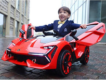 Load image into Gallery viewer, PREORDER 2024 Lamborghini Style 12V Kids Ride On Car With Remote Control