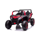 2025 24V DUNE BUGGY DELUXE 2 SEATER KIDS RIDE ON CAR REMOTE CONTROL red black